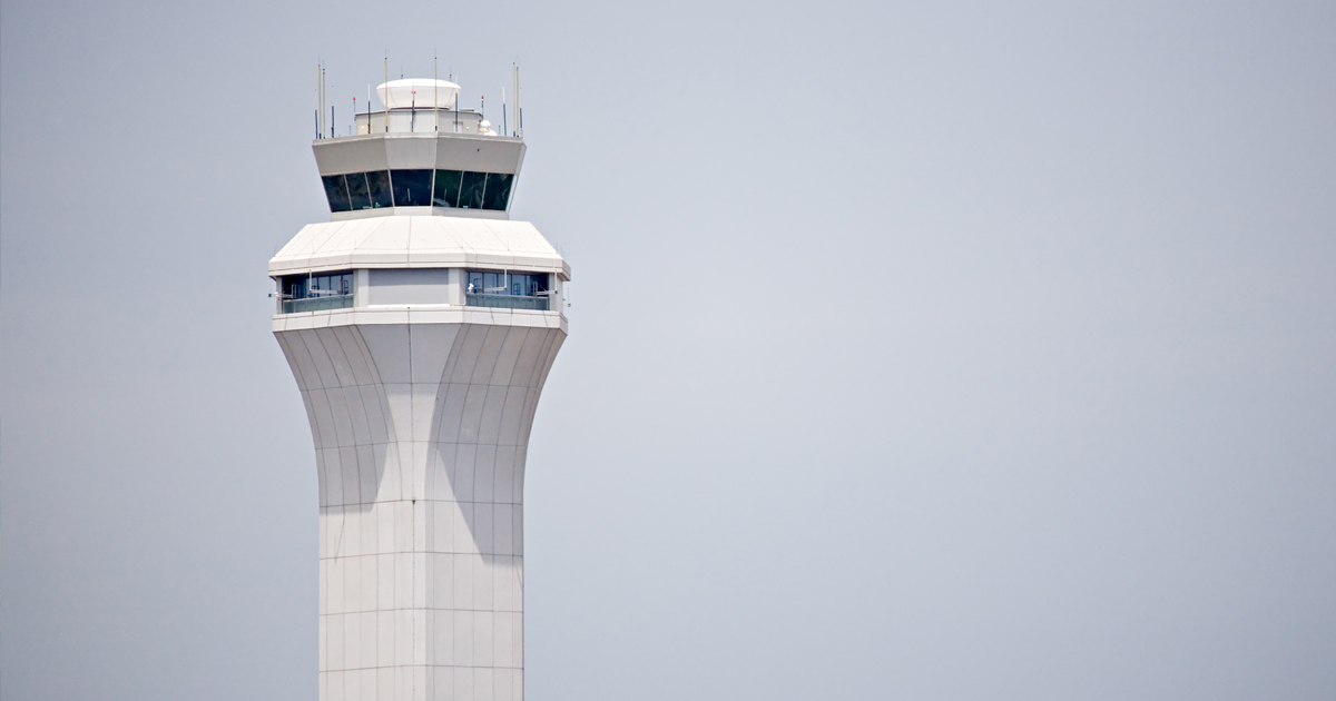 A train travelling over a junction of highways